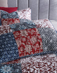 Virgo Vintage Cotton Patchwork Quilt Bedspread Coverlet Set