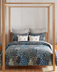 Quilted 100% Cotton Bedspread Coverlet Set King Size Bed 233x269cm Morris Forest
