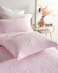 Flora Pink Coverlet Set
