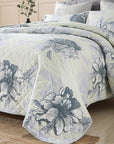 Chic Quilted Bedspread Coverlet Set Camelia