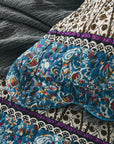 Bohemian Blue Coverlet Set