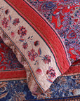 Bohemian Red Coverlet Set