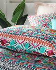 Bohemian Green Coverlet Set
