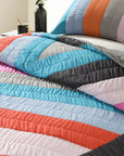 Stripes Coverlet Set