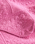 Flora Hot Pink Coverlet Set