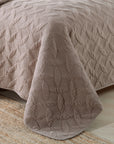 Clover Brown Coverlet Set