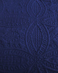 3 Pieces Chic Embossed Coverlet Bedspread Set – Navy