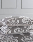 Vase Grey Coverlet Set