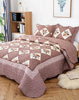 Patchwork Coverlet/Bedspread Set Y-9