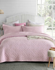 Flora Pink Coverlet Set