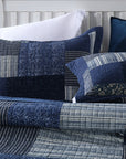 Famuller Cotton Patchwork Quilt Bedspread Coverlet Set