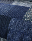 Famuller Cotton Patchwork Quilt Bedspread Coverlet Set