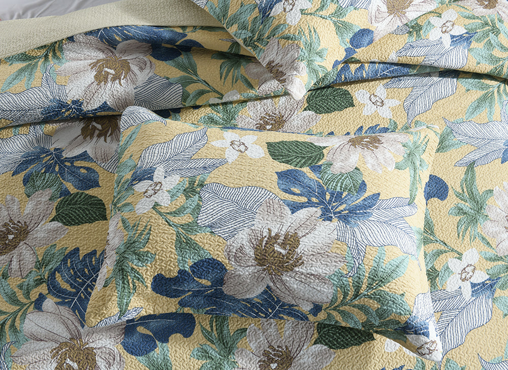 Dreamscape Quilted Cotton Bedspread Coverlet Set