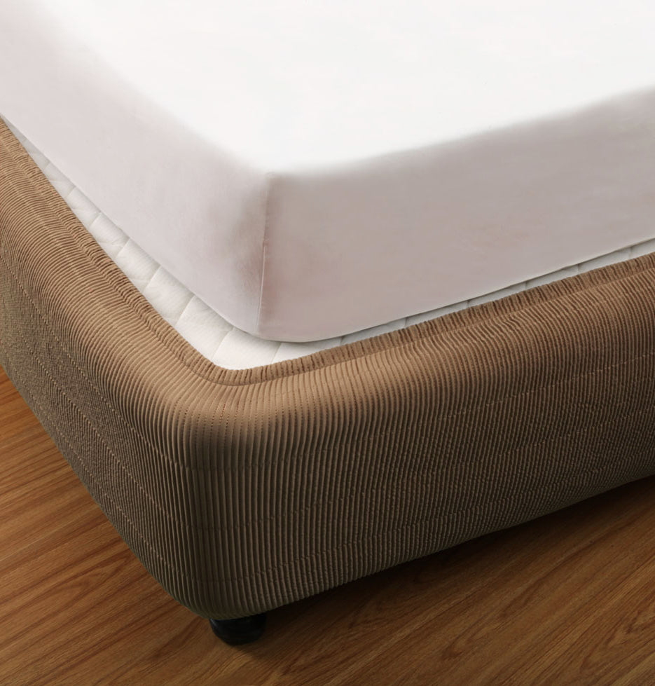 Elastic Fitted Quilted Valance/Bed Wrap Linen